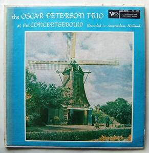 ◆ OSCAR PETERSON Trio at The Concertgebouw ◆ Verve MGV-8268 (trumpet:dg) ◆