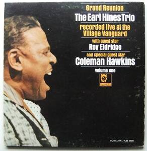 ◆ EARL HINES Trio - ROY ELDRIDGE - COLEMAN HAWKINS / Grand Reunion ◆ Limelight LM 82020 (green:dg) ◆