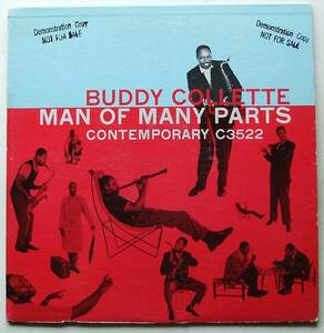 ◆ BUDDY COLLETTE / Man of Many Parts ◆ Contemporary C3522 (yellow:dg:promo) ◆