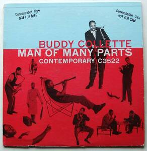 ◆ BUDDY COLLETTE / Man of Many Parts ◆ Contemporary C3522 (yellow:dg:promo) ◆