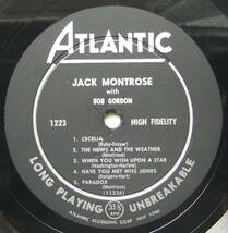 ◆ JACK MONTROSE with BOB GORDON ◆ Atlantic 1223 (black:dg) ◆ V_画像4