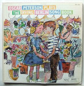 ◆ OSCAR PETERSON Plays The Irving Berlin Song Book ◆ Verve MGV-2053 (VRI:dg) ◆ V