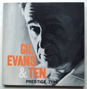 ◆ GIL EVANS & TEN ◆ Prestige PRLP 7120 (yellow:NYC:dg:RVG:AB) ◆