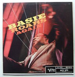 ◆ COUNT BASIE / Basie Roars Again ◆ Verve MG V-8018 (yellow:trumpet:dg) ◆ W