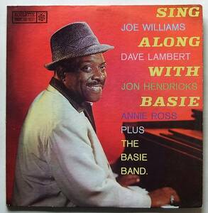 ◆ COUNT BASIE / Sing Along With Basie ◆ Roulette R-52018 (bar:dg) ◆ W