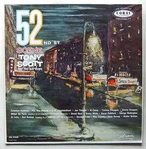 ◆ TONY SCOTT / 52nd St. Scene ◆ Coral CRL 757239 (dg) ◆ V