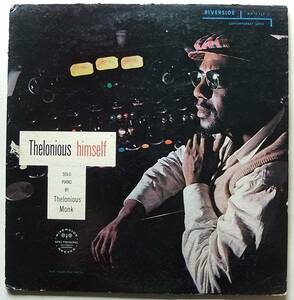 ◆ THELONIOUS MONK / Thelonious Himself ◆ Riverside RLP 12-235 (blue:BGP:dg) ◆