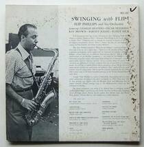 ◆ FLIP PHILLIPS - OSCAR PETERSON - BARNEY KESSEL / Swing with Flip ◆ Clef MG C-692 (black:dg) ◆_画像2