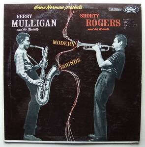 ◆ GERRY MULLIGAN - SHORTY ROGERS / Modern Sounds ◆ Capitol T 691 (turquoise) ◆