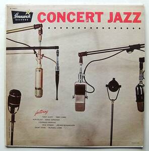 ◆ Concert Jazz / TONY SCOTT , TERRY GIBBS, COLEMAN HAWKINS , HANK JONES , MUNDELL LOWE ◆ Brunswick BL 54027 (sample:dg) ◆