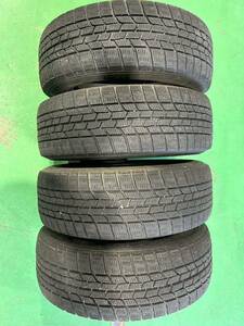 残り溝約7.0㎜～7.5㎜　185/60R15　グッドイヤースタッドレスアイスナビ6　35