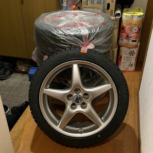 【2023年第25週】未走行 スタッドレス トーヨータイヤ OBSERVE GARIT GIZ 225/45R18 ABTホイール BBS製 VW アウディ