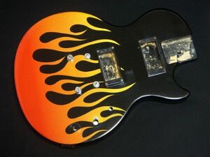 Epiphone Limited Edition Les Paul Special II ボディ ファイヤーパターン Hot Rod Flame フラットトップ LP