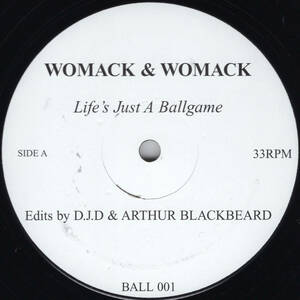 ほぼ新品 Garageクラシック・リエディット ★Life's Just A Ballgame／Joyous - Womack & Womack／Pleasure★ Harvey, MURO, BALL 001