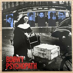 【国内盤/Vinyl/12''/Eastworld/WTP-90500/87年盤/with Inner】Boowy / Psychopath ................................ //New Wave,J-Rock//