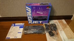 ★1スタ★ SEGA セガ MD メガドライブ MEGA JET メガジェット HMJ-0300 本体 説明書 箱付き 