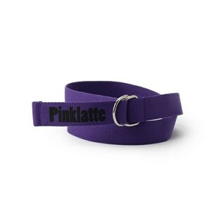  new goods PINK-latte with logo ring belt Royal purple (082) regular price 660 jpy 