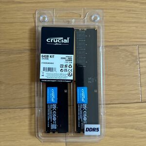 Crucial CT2K32G48C40U5 DDR5 PC5-38400 32GB×2枚組(計64GB)