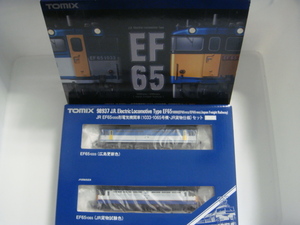 TOMIX 98937 JR EF65 1000形 電気機関車 1033・1065号機 JR 貨物仕様 セット 限定品 Nゲージ