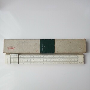 HEMMI ヘンミ　計算尺　NO.2662　竹製　SUN HEMMI BAMBOO SLIDE RULE 中古品