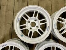 中古美品 エンケイ 16インチ アルミホイール RPF1？ 16×7J 114.3×4H PCD43 遠州軽合金 4本セット かなり美品 鍛造？ ENKEI 日本製 軽量_画像5