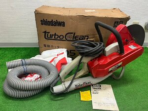 【現状品】『12-059』shindaiwa 電動カッター MCD305