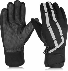  glove gloves outdoor bicycle sport cycling bike mountain climbing trekking waterproof protection against cold slip prevention autumn winter for reverse side nappy heat insulation commuting going to school work for 