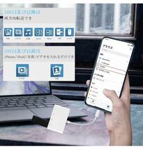 iPhone SD カードリーダー usb 変換アダプタ 4in1 多機能 データ転送/Office資料/写真/ビデオ SD/TF カメラアダプタ OTG機能 高速_画像5