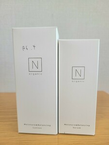 ★値下げ★ エヌオーガニック　N organic　モイスチュア＆バランシング　ローション・セラムセット 【vie モイストリペア ナイトリペア付】