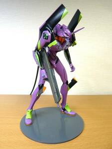 【全塗装・組立済み完成品】　wave(ウェーブ)　ソフトビニール製　エヴァンゲリオン初号機　EVA01