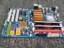 【LGA775】マザ－ボ－ドGIGABYTE　GA-EP35-DS3R 　CPU Celron2.2G（？）　Memory 1G×2枚（？）win10 動作品_画像5