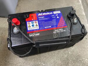 ★中古★① ACデルコ ディープサイクル バッテリー M31MF ボイジャー ACDelco ボイジャーバッテリー エレキ キャンピングカー