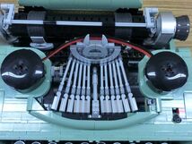 #i10【梱100】 LEGO レゴ typewriter タイプライター スティーブ・ギネス レゴアイディア 21327 組立済み 箱無し 説明書有り_画像7