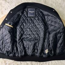 【激レア】VAN JACKET　ヴァンヂャケット　スタジャン　Kent ケント　紺　袖レザー　LL_画像6