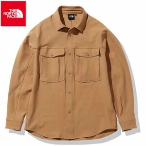 【新品タグ付き】ノースフェイス テック素材 ストレッチ ウール調 インヨーシャツ Inyo Shirt NR62061 XL 即納