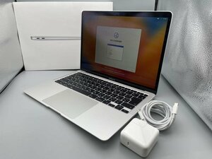 M819【美品・保証有】 充放電回数2回 MacBook Air 2020 13インチ SSD 256GB Apple M1 MGN93J/A /100