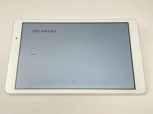 699【美品・制限○　白ロム】 HUAWEI Qua tab 02 HWT31 au ホワイト