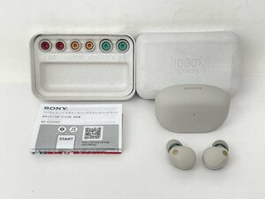 95【超美品】 SONY WF-1000XM5 ソニー ワイヤレス ノイズキャンセリング イヤホン プラチナシルバー