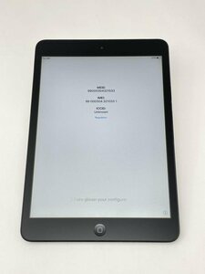 U173【ジャンク品】 初代 iPad mini 16GB 海外版SIM フリー ブラック
