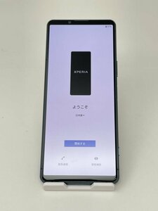 3032【美品・制限○　白ロム】デモ機 Xperia 5 III SOG05 au グリーン