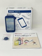 793【美品・制限○　白ロム】 シャープ キッズケータイ SH-03M docomo ブルー_画像1