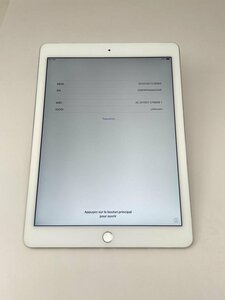 U648【動作確認済・制限○　白ロム】 iPad Air2 16GB au シルバー