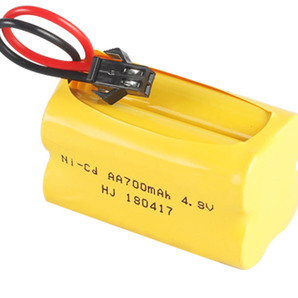 ニカド充電電池 4.8V 700mA SMコネクタ 互換 Ni-Cd ニカド 単3×4本型 充電 電池 バッテリー 容量保証 即納の画像1