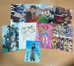 アニメ クリアファイル まとめ売り ラブライブ 刀剣乱舞 オトメイト作品 テンカウント