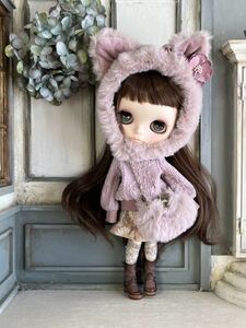 ピンク系コーデ　ブライスさんのお洋服　* アウトフィット * 洋服 * Blythe * ブライス サイズ * outfit *