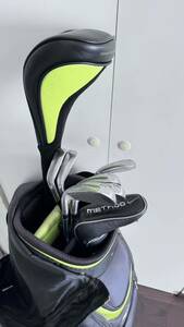 ナイキゴルフクラブセット　ナイキVRS COVERT FLEX S / NIKE VAPOR FLEX S / Nike Method 003 /　SRIXON　バック　セット　中古