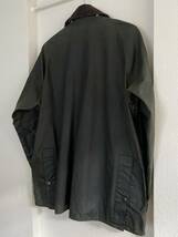 美品 Barbour Bedale Jacket (1992年製) C40 Sage A100 (バブアー ビンテージ ビデイル ジャケット C40 セージ)_画像8