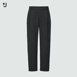 79サイズ UNIQLO+J ウールブレンドタックパンツ DRAK GRAY 445851 ユニクロ プラスジェー ジルサンダー