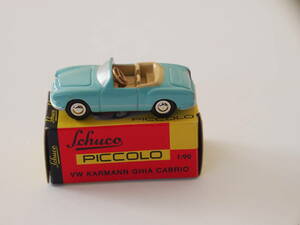 Schuco Piccolo 1/90 VW Karmann Ghia Cabrio