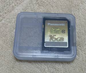 パナソニック PANASONIC 16GB SDHCメモリーカード CLASS10 　RP-SDWA16GJK